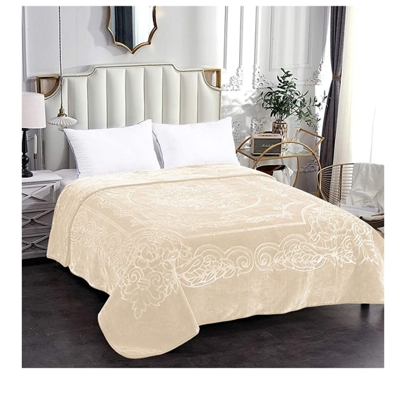 NEW Autum Winter Heavy Fleece Blanket King Size